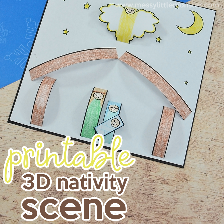 Free Printable 3d Nativity Scene Printable World Holiday Free Printable 3d Nativity Scene Printable World Holiday