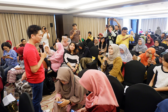 workshop bloggerday 2019 di crown plaza bandung