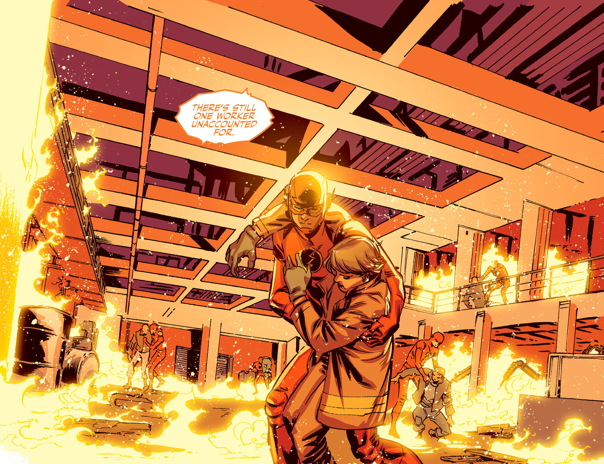 Read online The Flash: Season Zero [I] comic -  Issue #20 - 17