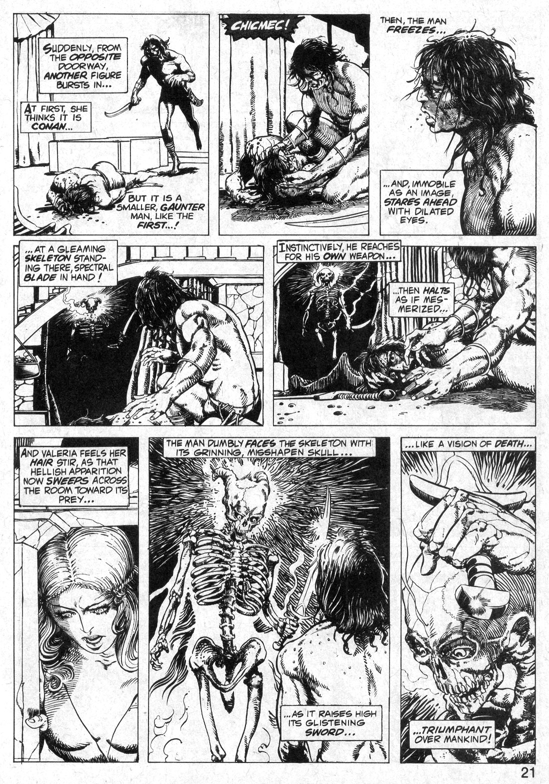 Read online Savage Tales comic -  Issue #2 - 21