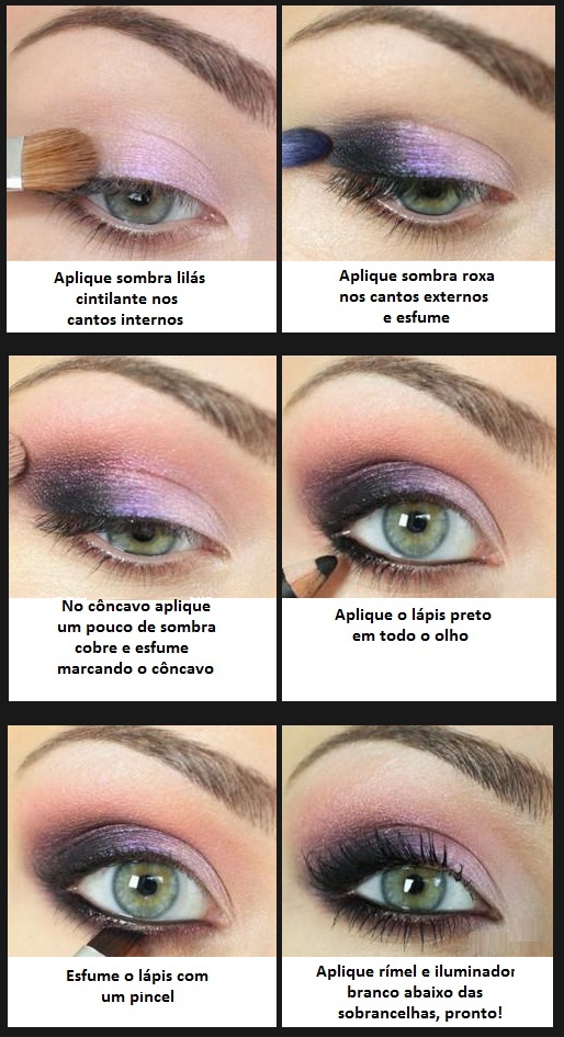 Tutorial Maquiagem Com Fotos Tudo De Maquiagem