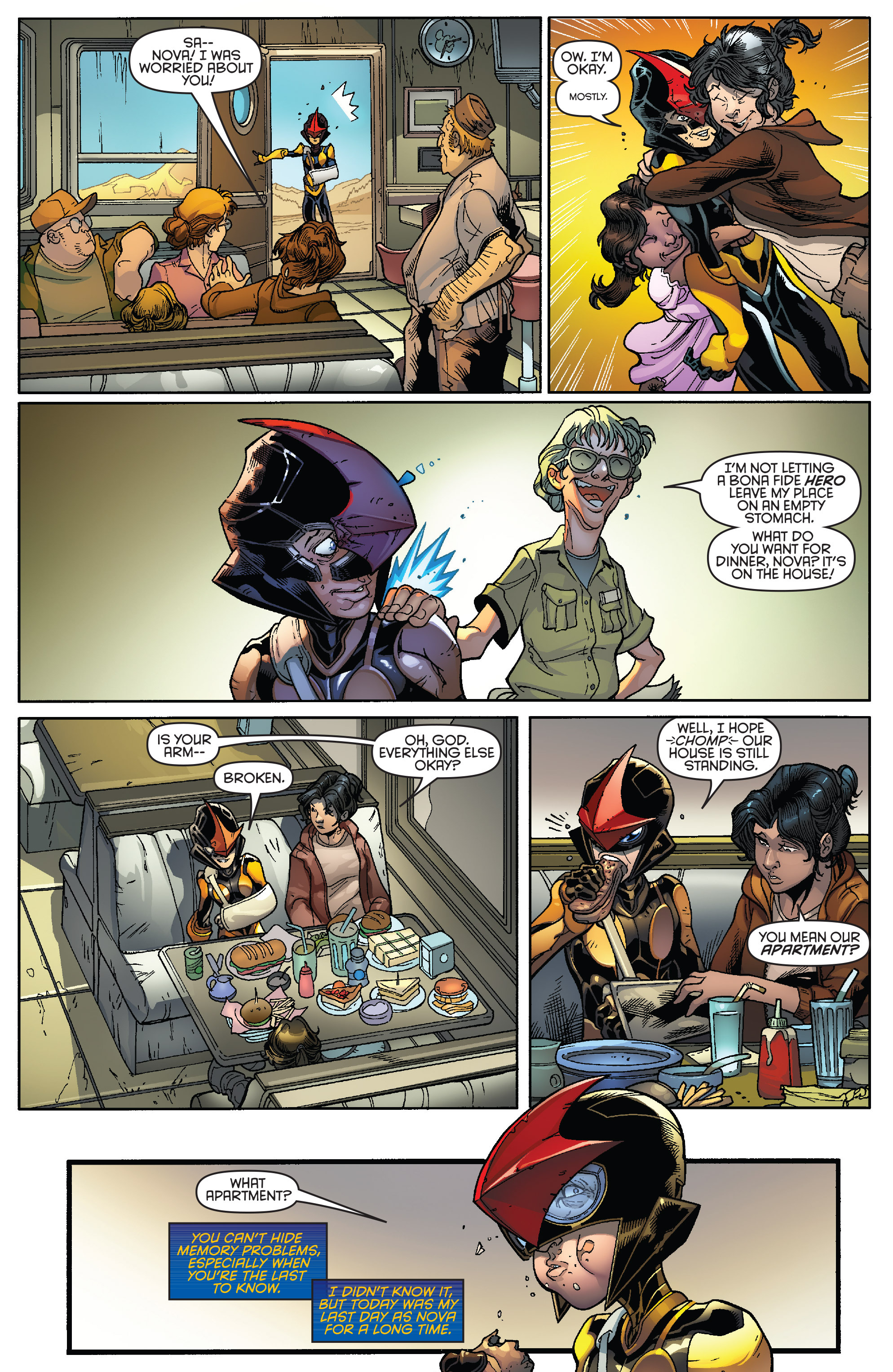 Read online Nova (2013) comic -  Issue #24 - 21