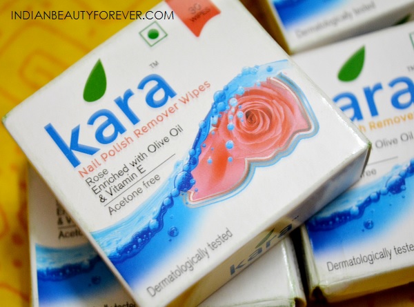 Kara Nail Polish Remover Wipes Rose Review