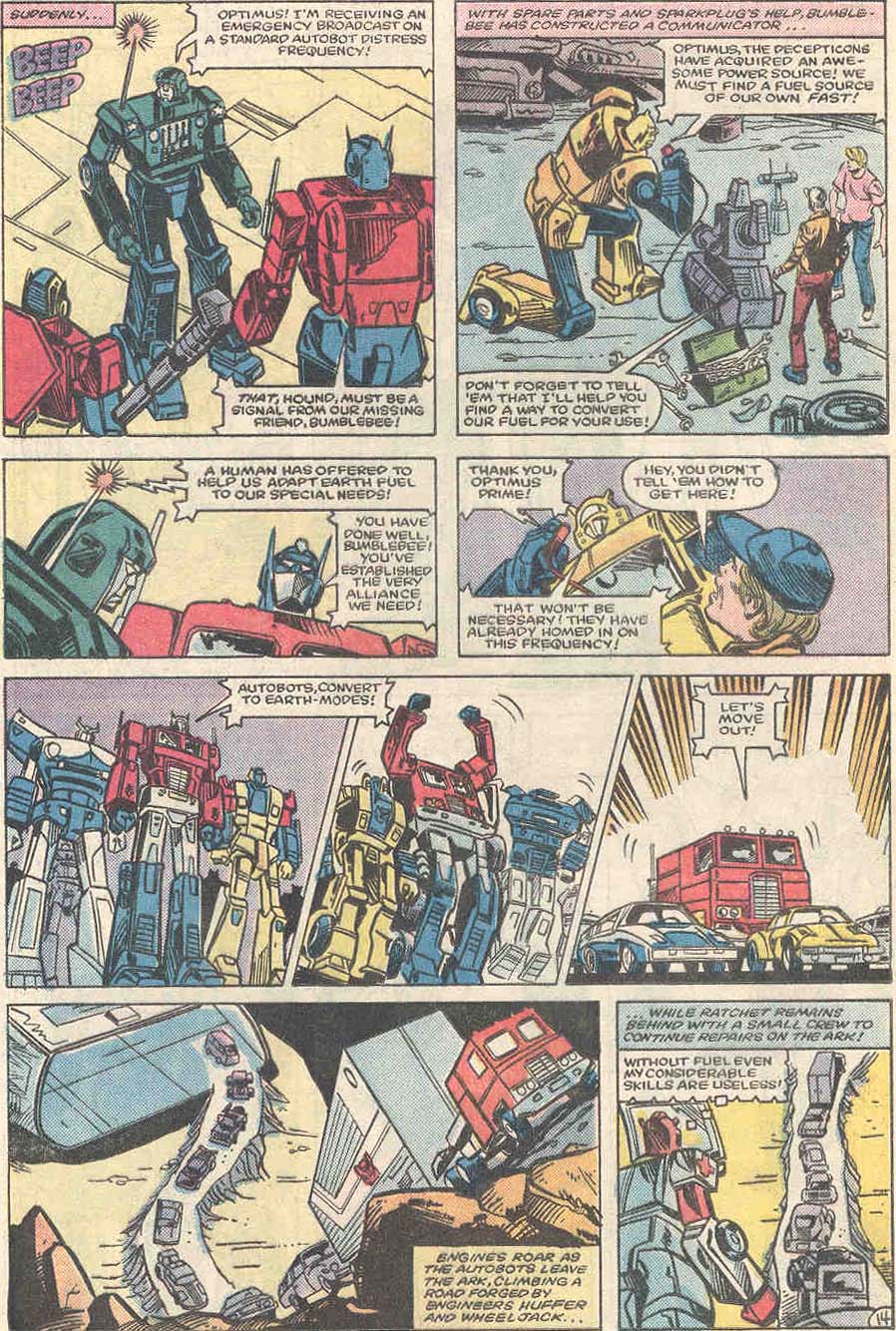 Read online The Transformers (1984) comic -  Issue #2 - 15