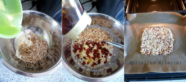 Spirellis Allerlei - Softe Fruchtmüsliriegel Herstellung Softe Fruchtmüsliriegel