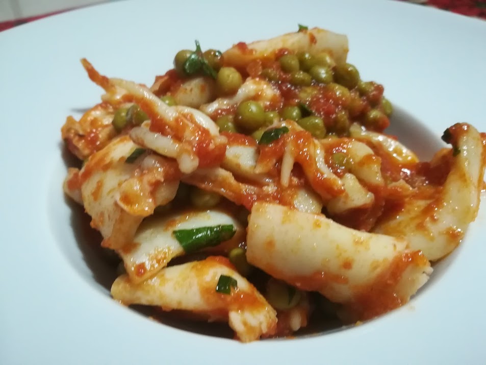 A CASA DI LORY SEPPIE CON PISELLI