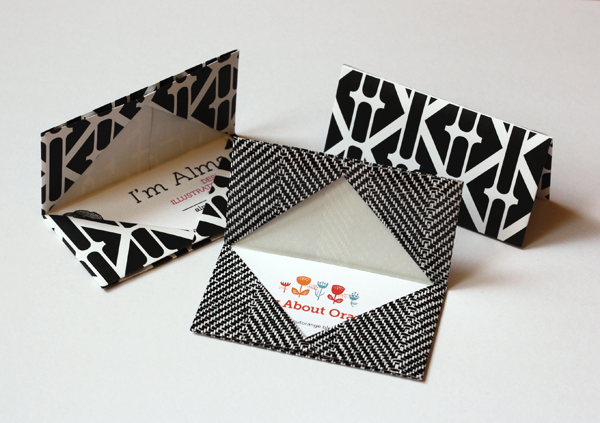 how to make an origami business card holder how about orange