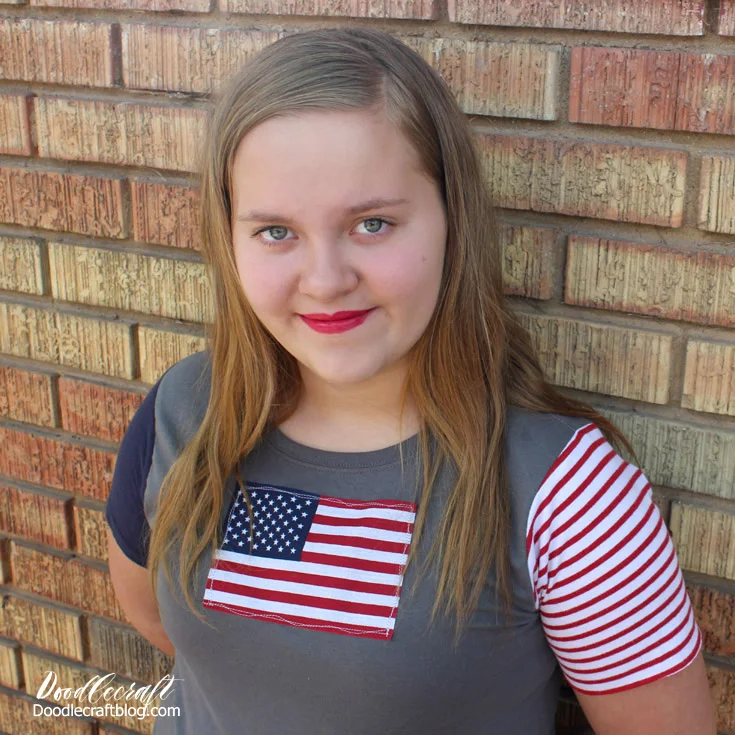 http://www.doodlecraftblog.com/2016/06/stars-and-stripes-shirt-with-faux.html