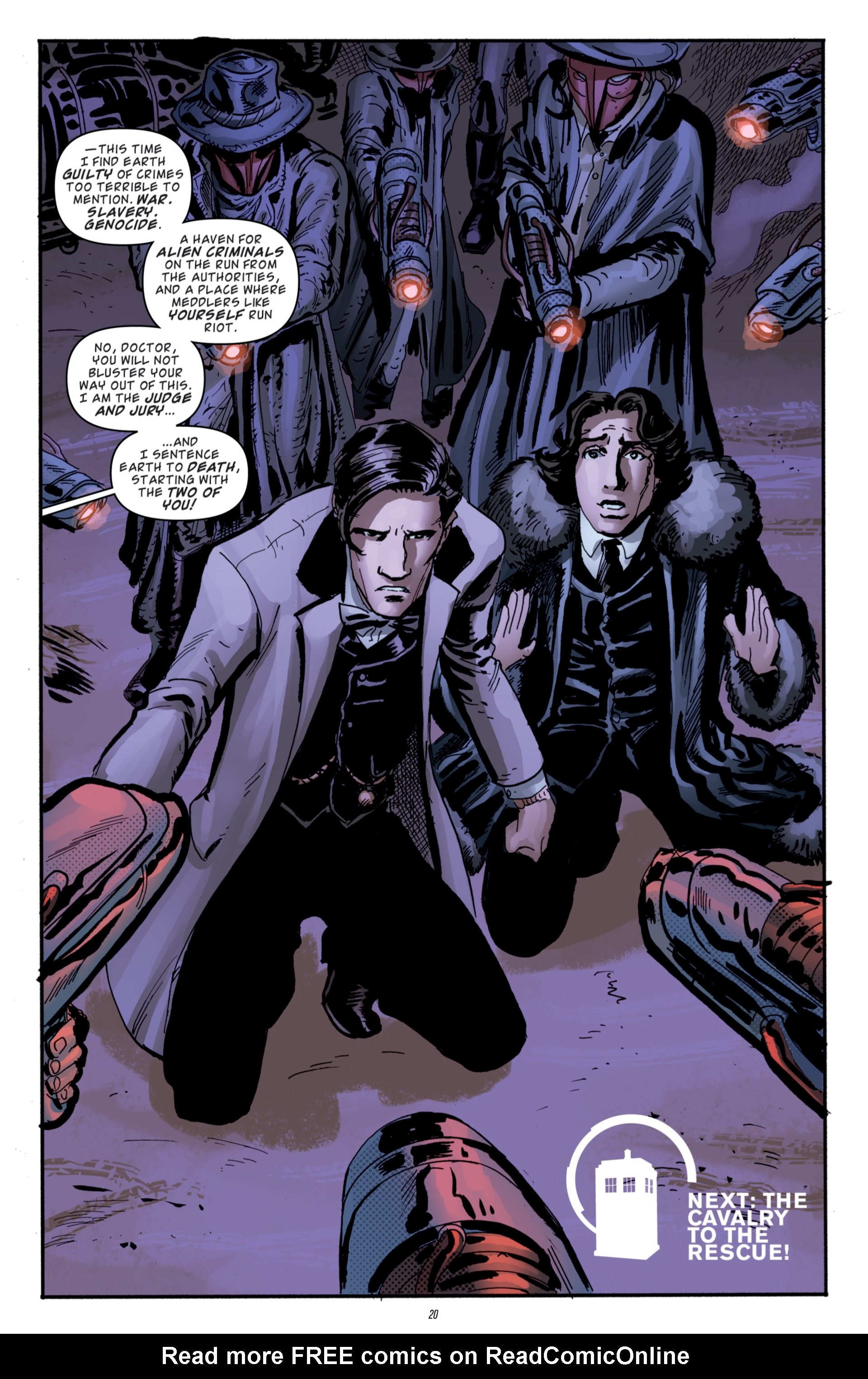 Read online Doctor Who (2012) comic -  Issue #14 - 22