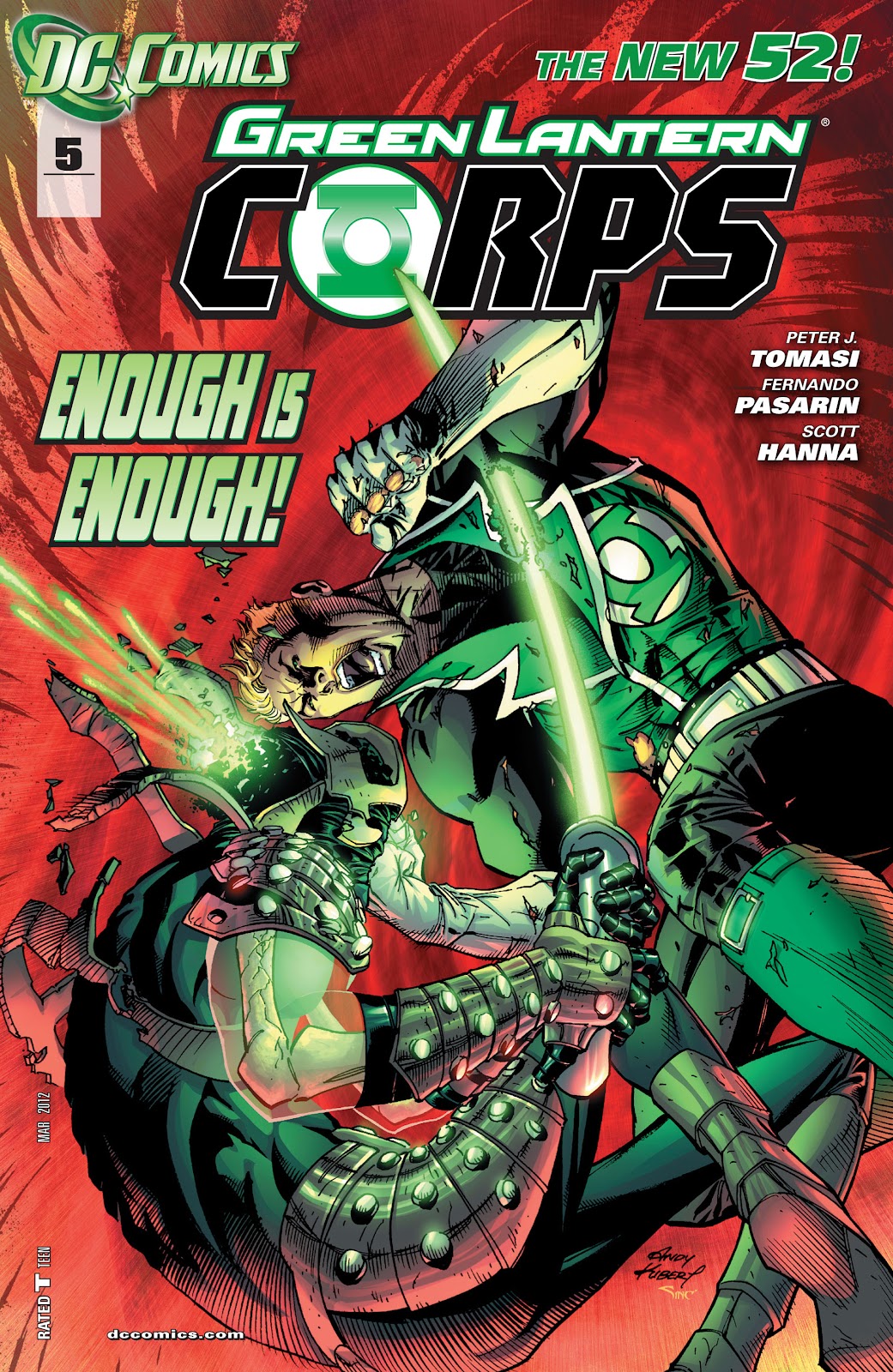 Green Lantern Corps (2011) issue 05 - Page 1