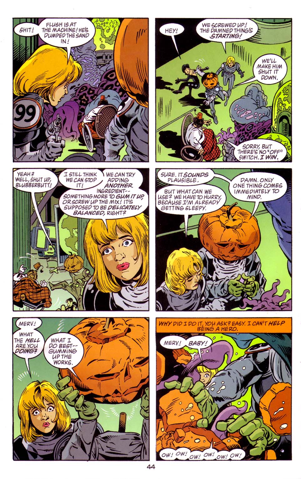 Read online Merv Pumpkinhead, Agent of D.R.E.A.M. comic -  Issue # Full - 44