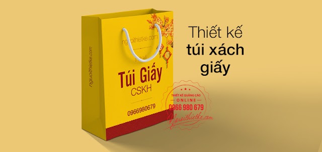 Thiết kế túi giấy - In túi giấy giá rẻ HCM