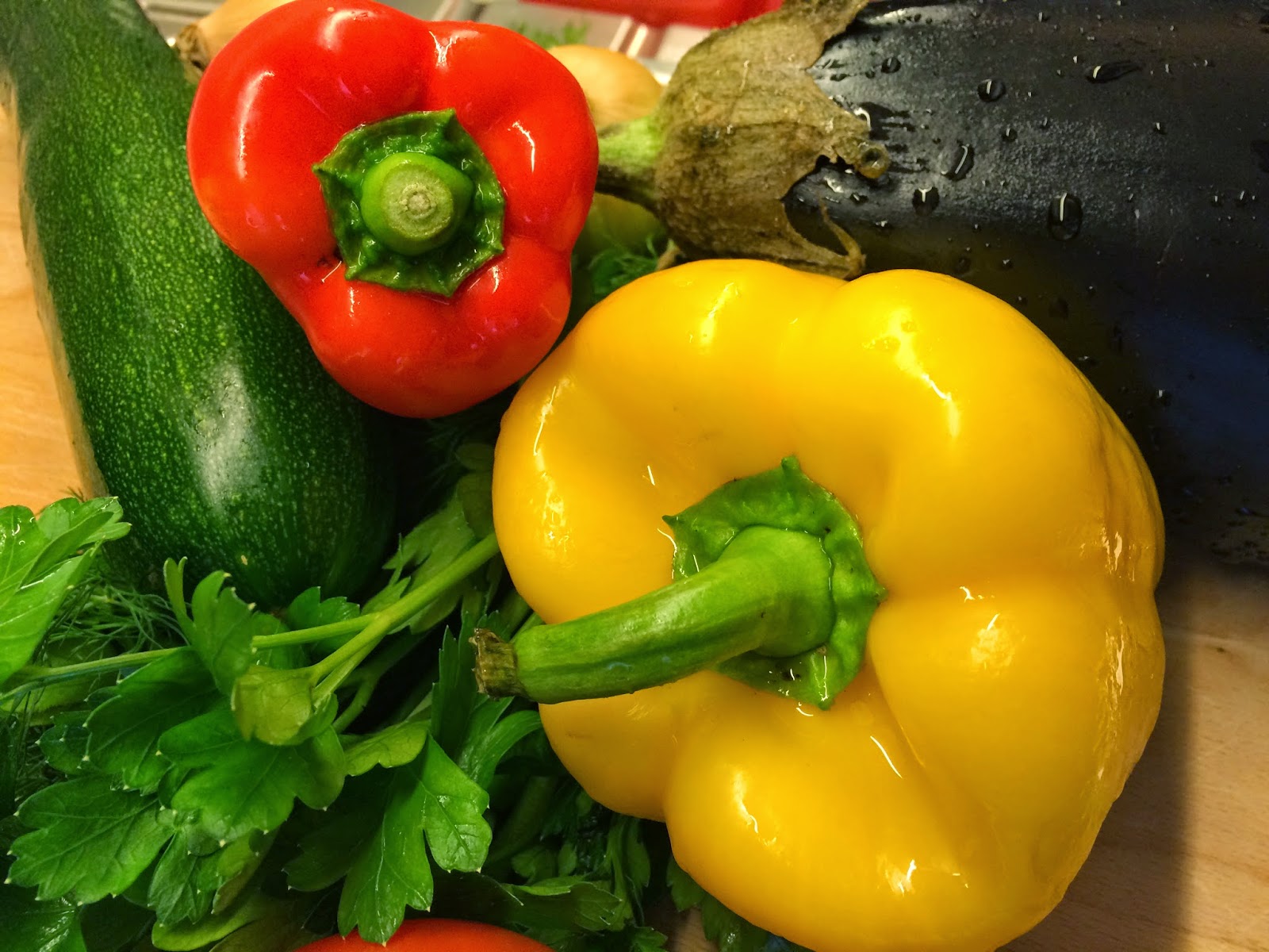 Polenta mit Gemüse und Ricottahaube | Fleischlos-lecker