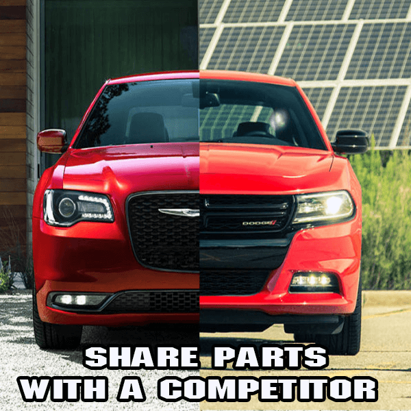 Your car may share parts with a competitor without knowing, here's how