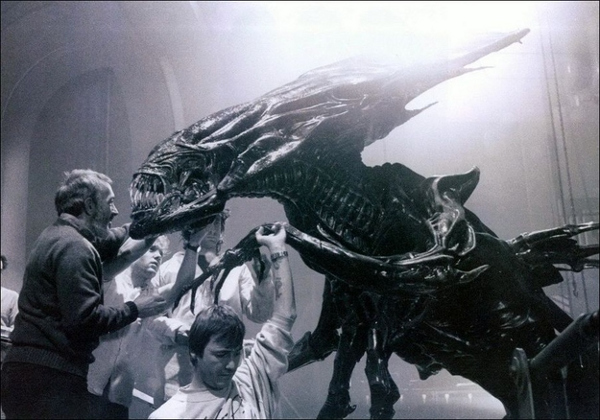 Imagem do filme alien making of