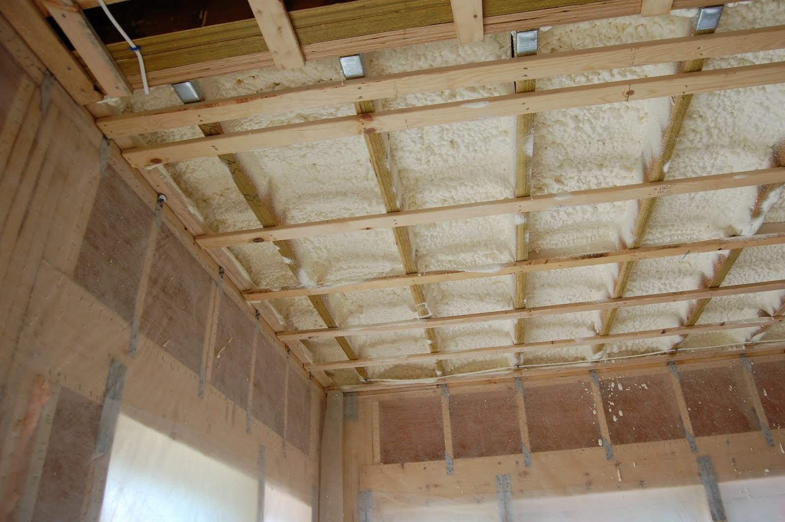 Net Zero Energy Cape Cod Insulation BeginsClosed Cell Spray Foam