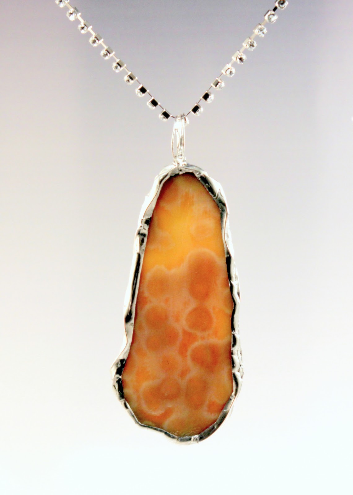 Andria Senini Textiles Wearable Glass Stained Glass Jewelry