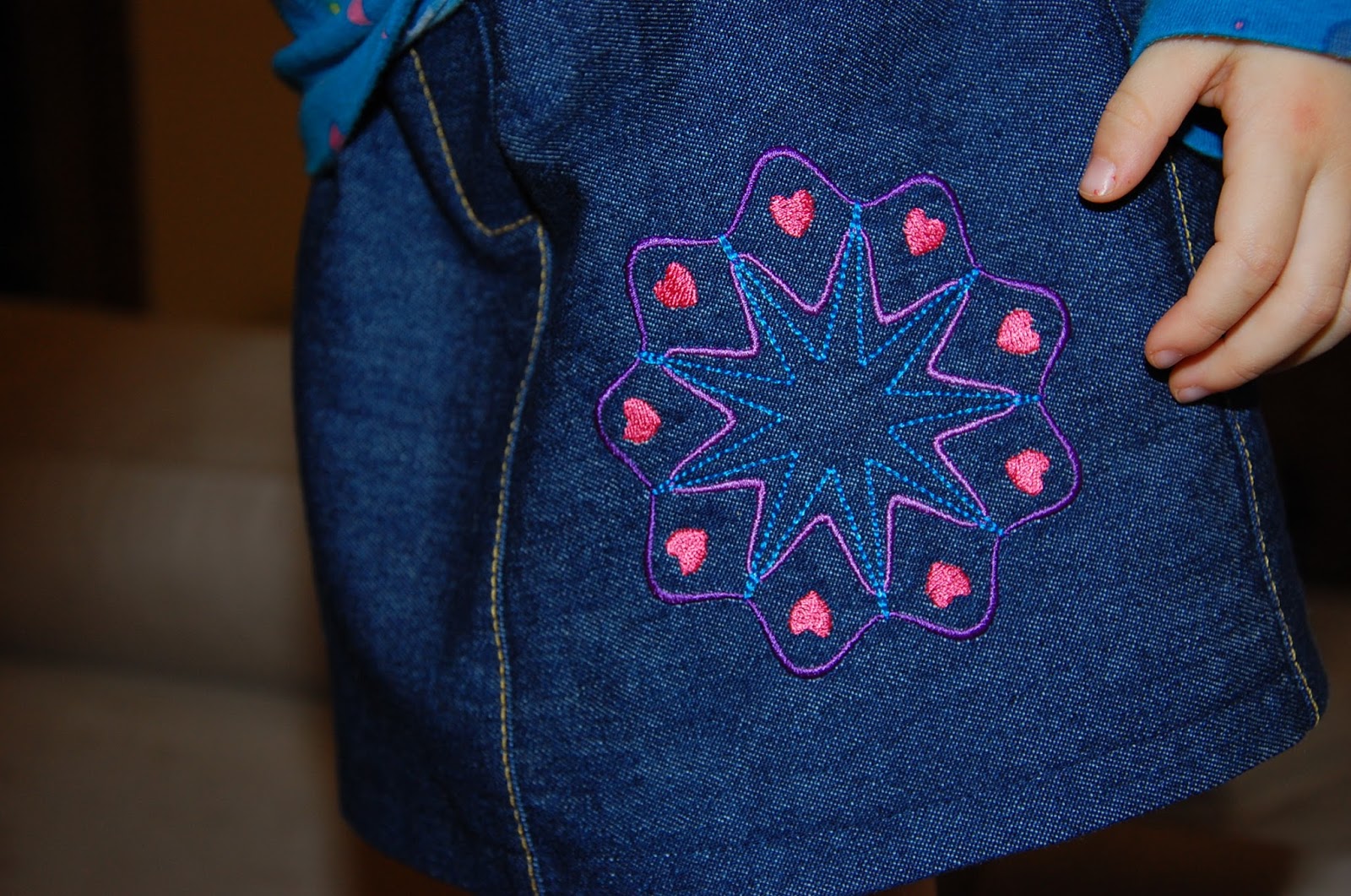 Homemade by Janine Denim skirt