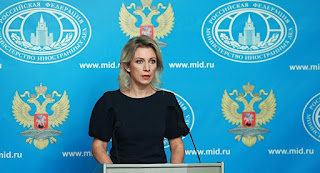 Russian Foreign Ministry Spokeswoman Maria Zakharova
