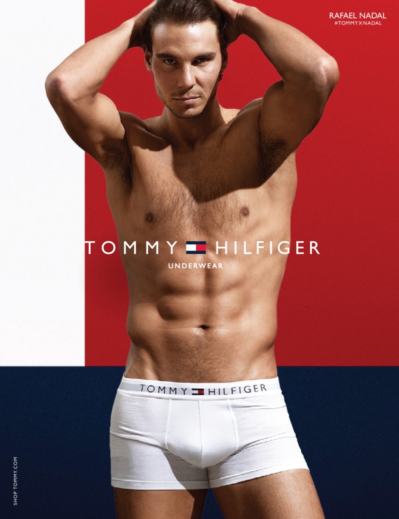 Pink & Hot Tennis Player Rafael Nadal For Tommy Hilfiger Underwear