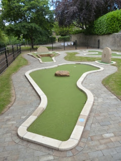 Barnard Castle Mini Golf Hole 3