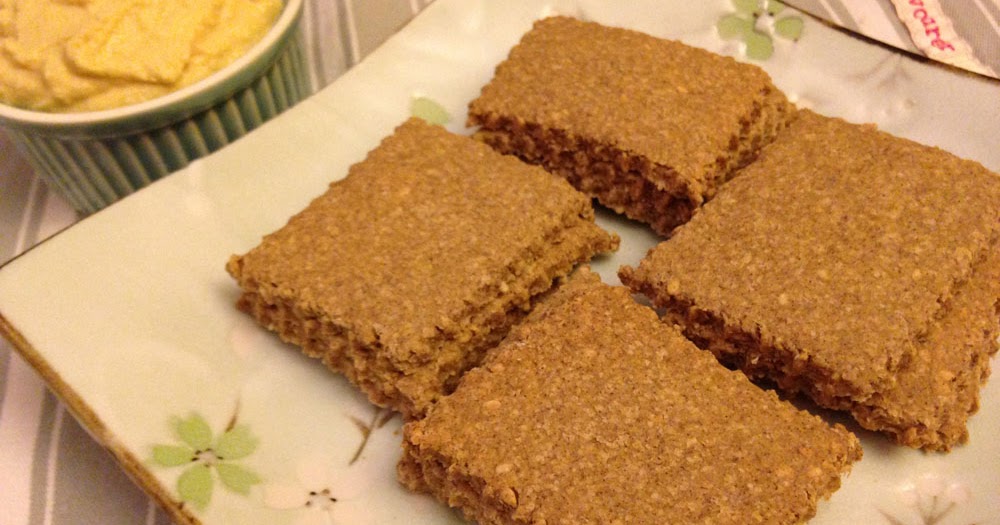 Crackers sans gluten (avoinesarrasin)