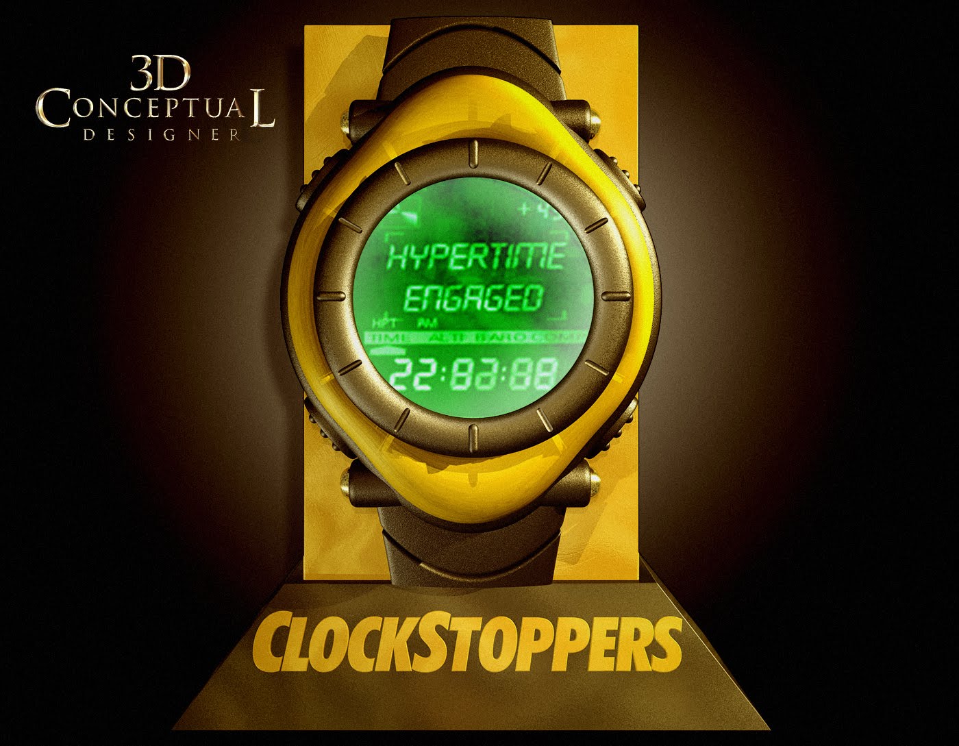 3DconceptualdesignerBlog Project Review Clockstoppers Standee Designs