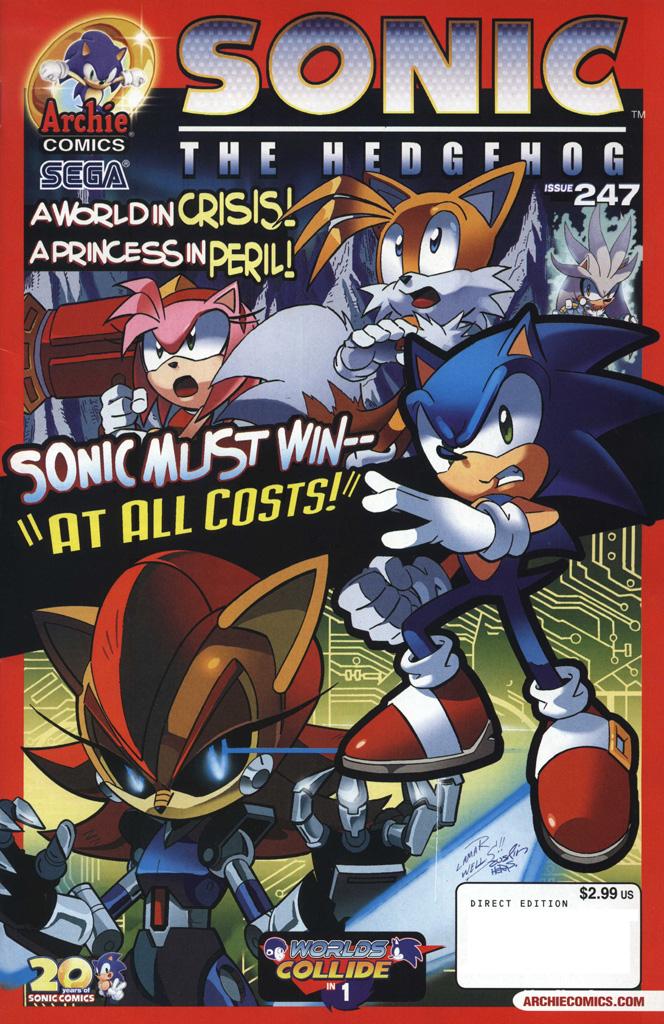 Read online Sonic The Hedgehog comic -  Issue #247 - 1