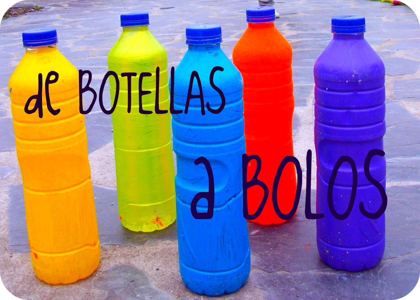 bolos en material reciclable