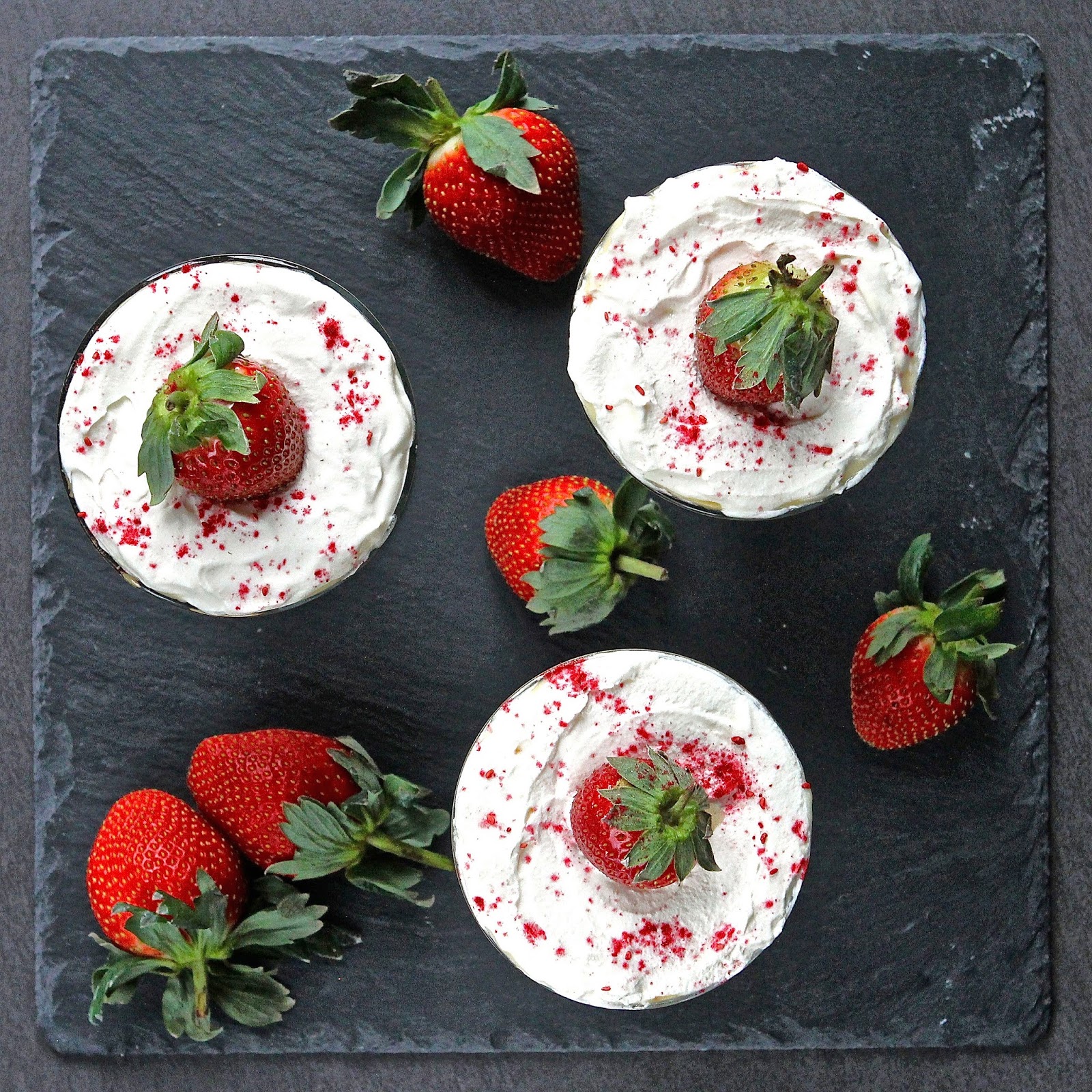 Gluten Free Alchemist 'Angelic' Strawberry & Cointreau Trifle (gluten