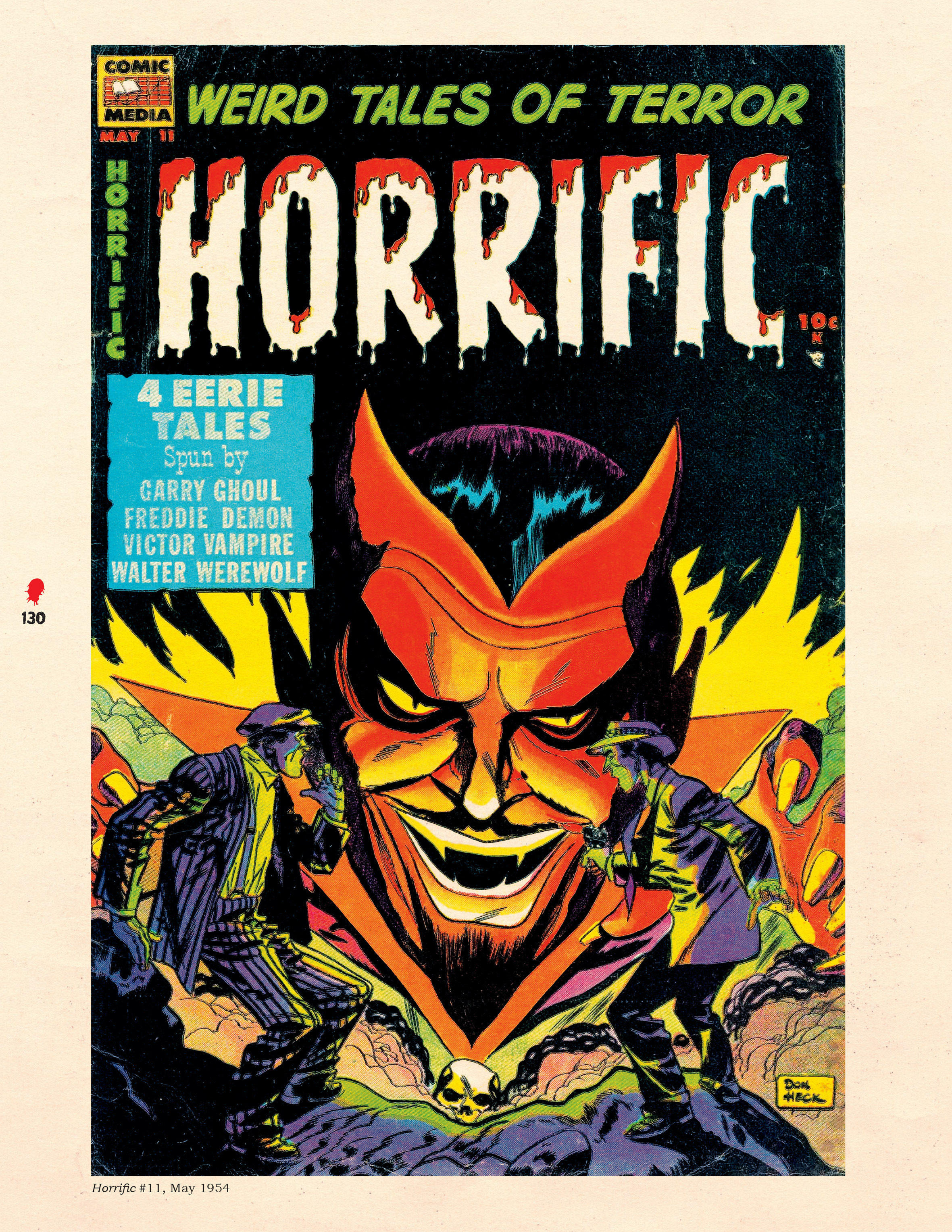 Read online Chilling Archives of Horror Comics comic -  Issue # TPB 13 - 130