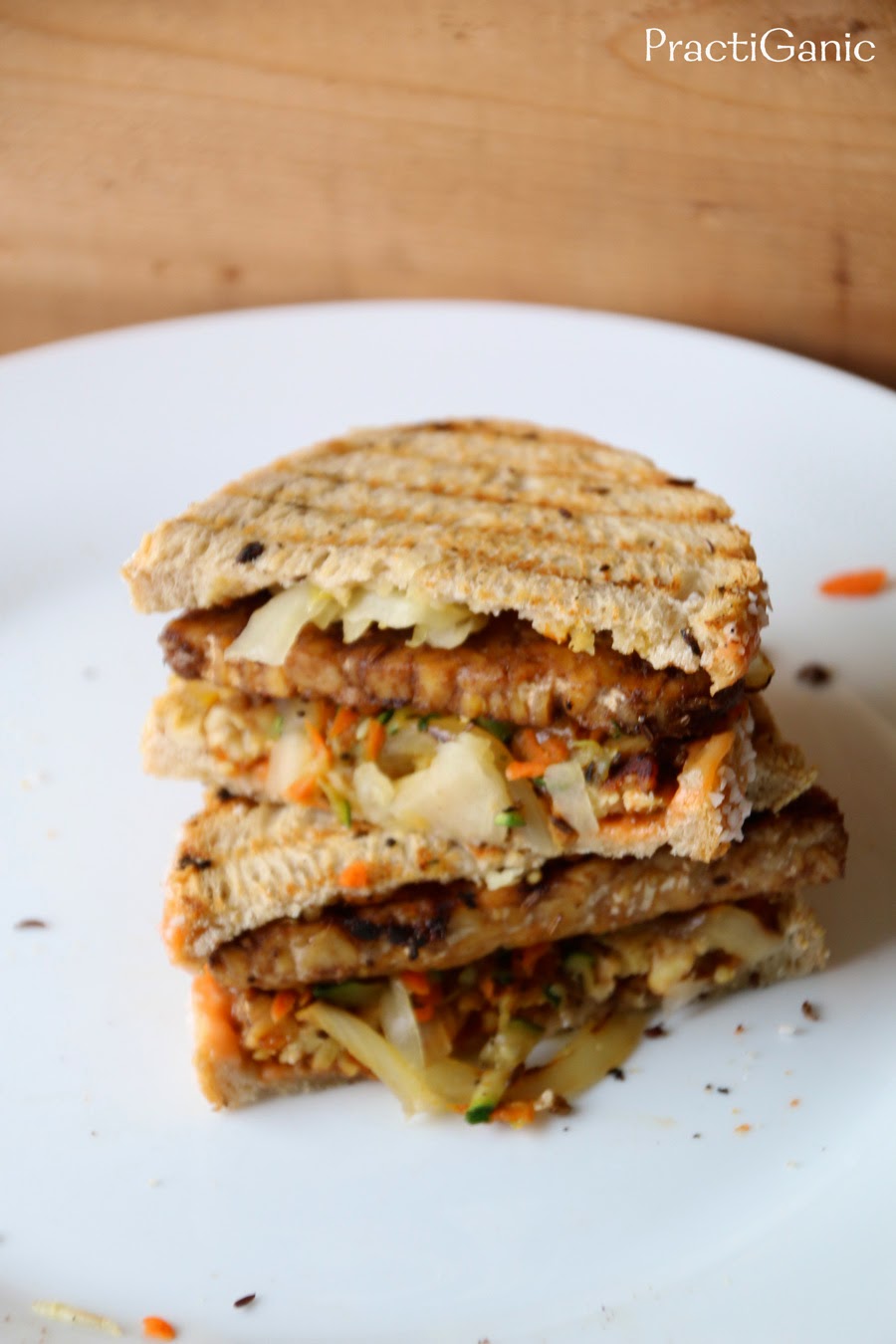 Tempeh Reuben Sandwich PractiGanic Vegetarian Recipes and Organic Living