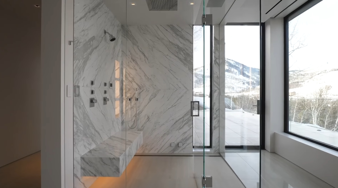 56 Photos vs. 165 W Forest Rd, Vail, CO Luxury Mansion Interior Design Tour