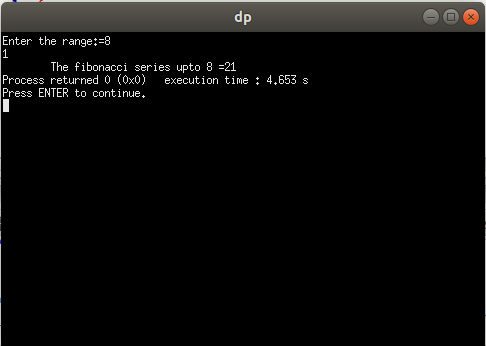 Computer Science programmes: Fibonacci Series Using Dynamic Programming ...