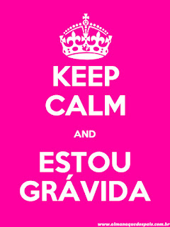 keep calm estou gravida