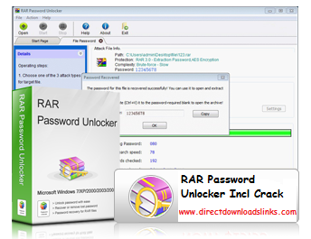 unlock rar password unlock rar password