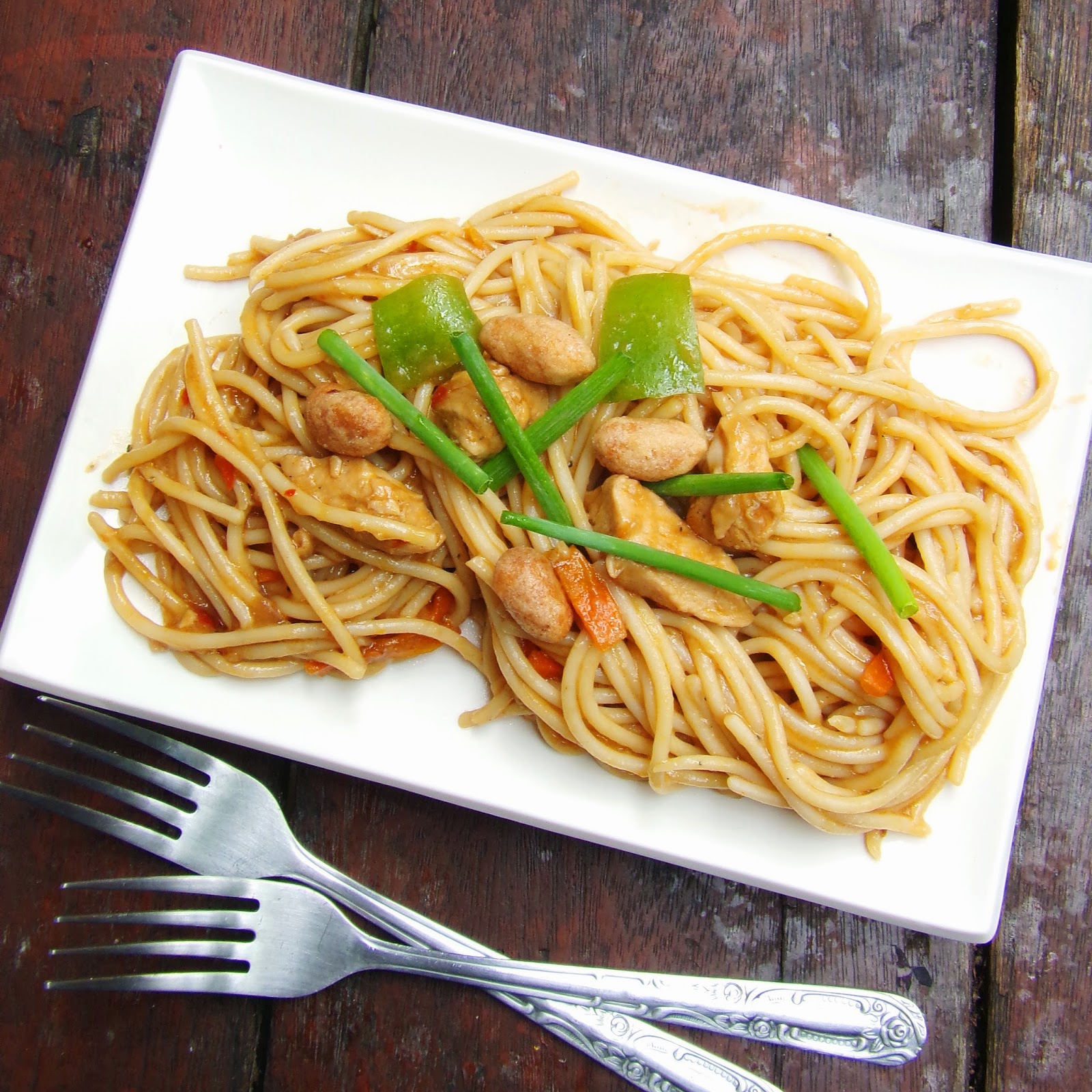 Asian-style Spaghetti yellow cab pasta, easy pasta recipes, simple chicken recipes, quick and easy pasta recipes, recipes for spaghetti, asian recipe, rcipe chicken