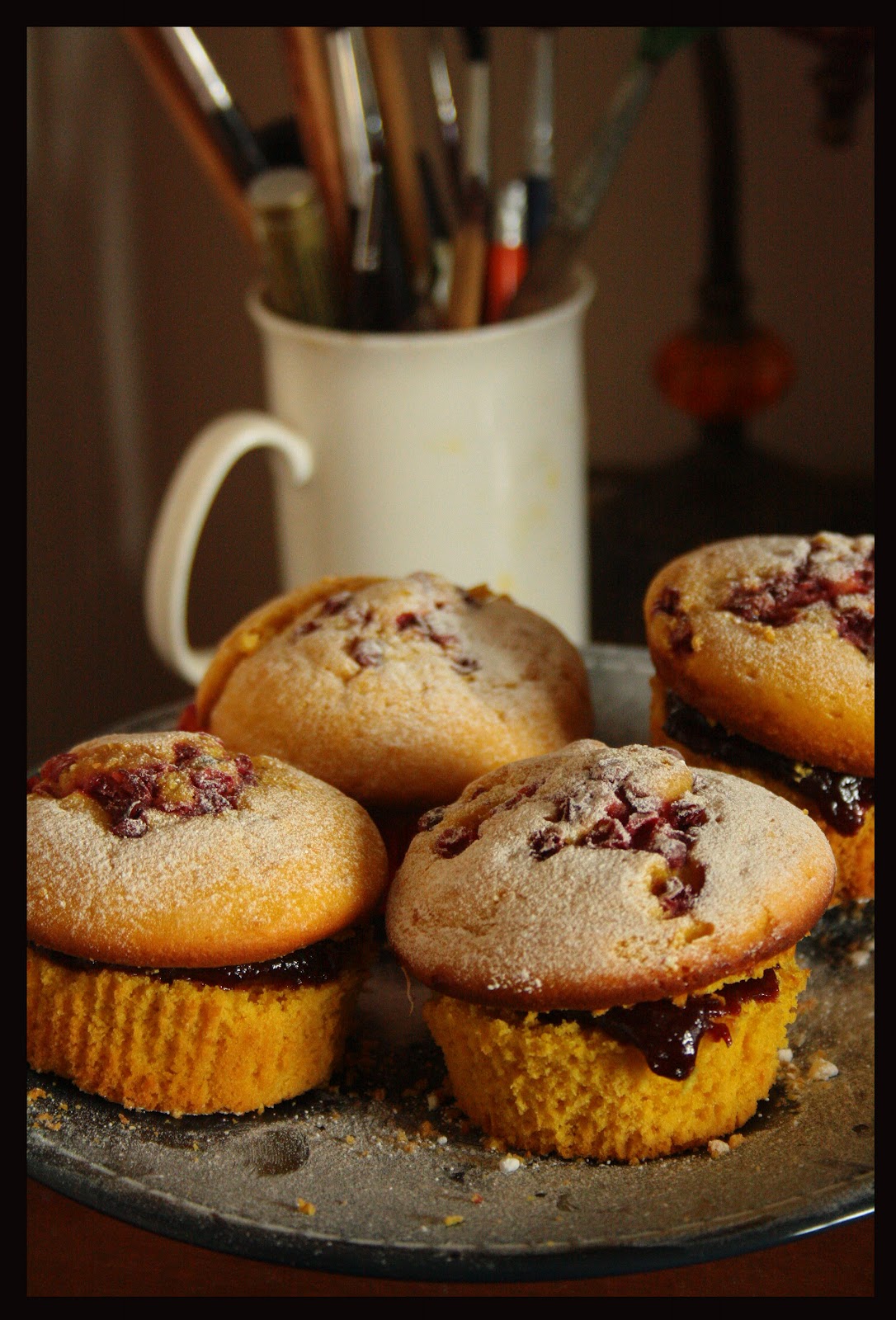 the Old Curiosity Shop: Red Currant Muffins