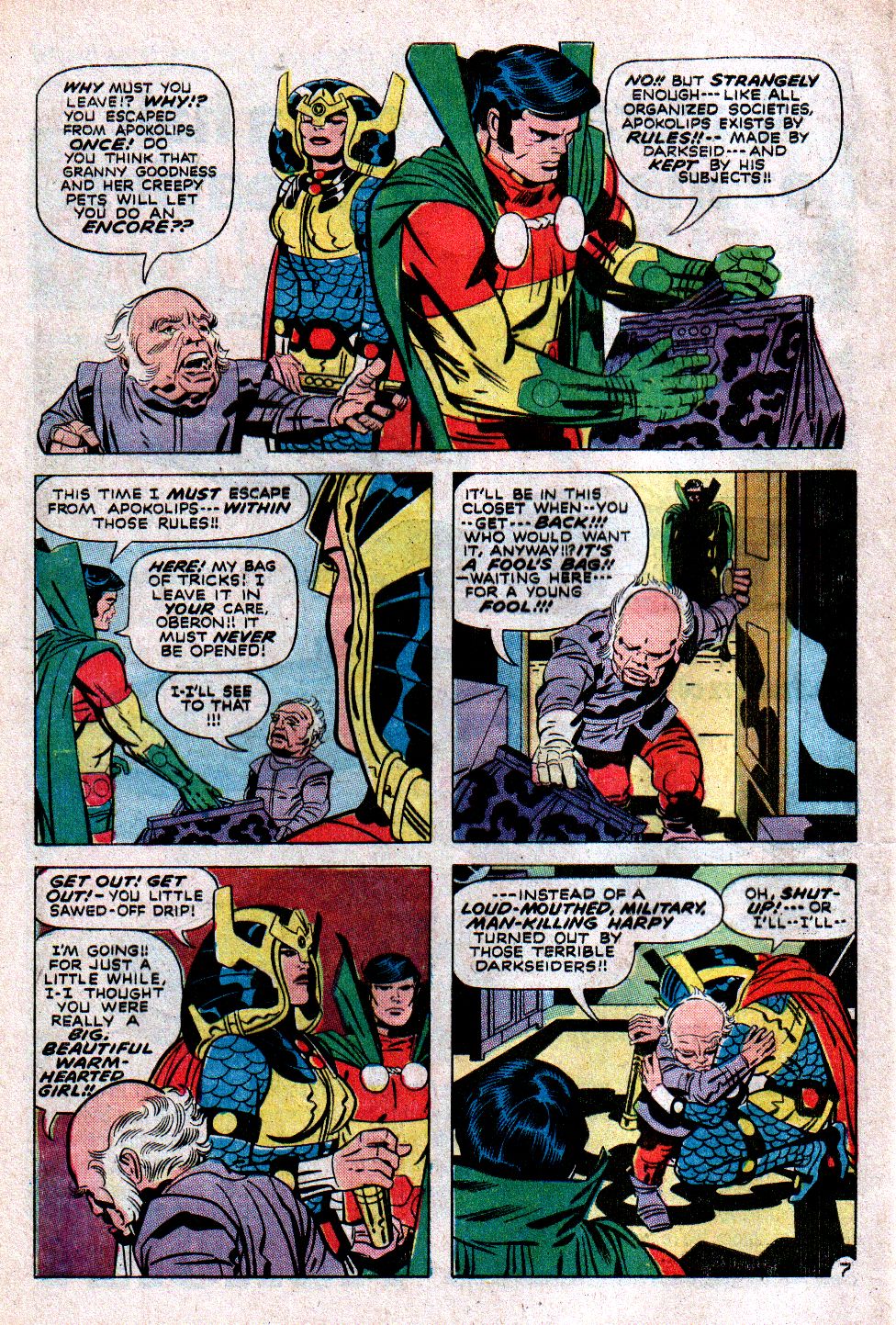Read online Mister Miracle (1971) comic -  Issue #7 - 9