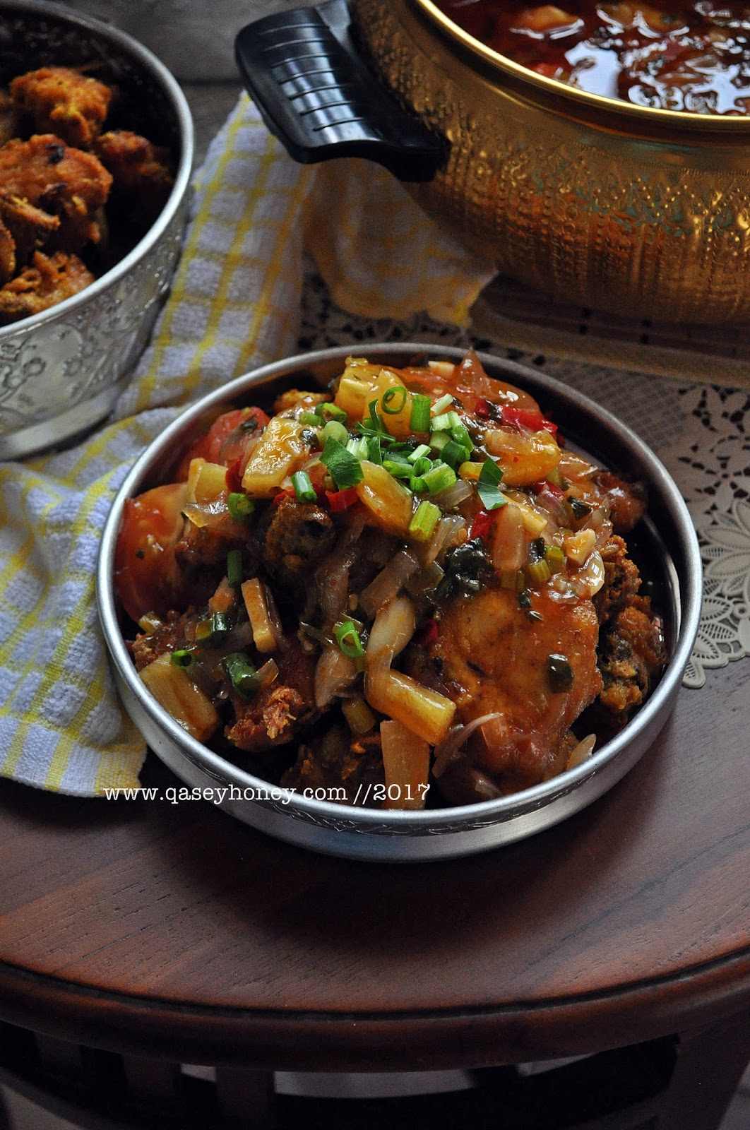 Ayam Masak Masam Manis Sweet Sour Qasey Honey