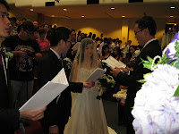Cindy and David's church wedding at Pantai Baptist Church PJ