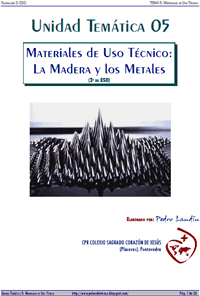 Ver / Descargar apuntes Apuntes materiales de uso técnico Tecnología