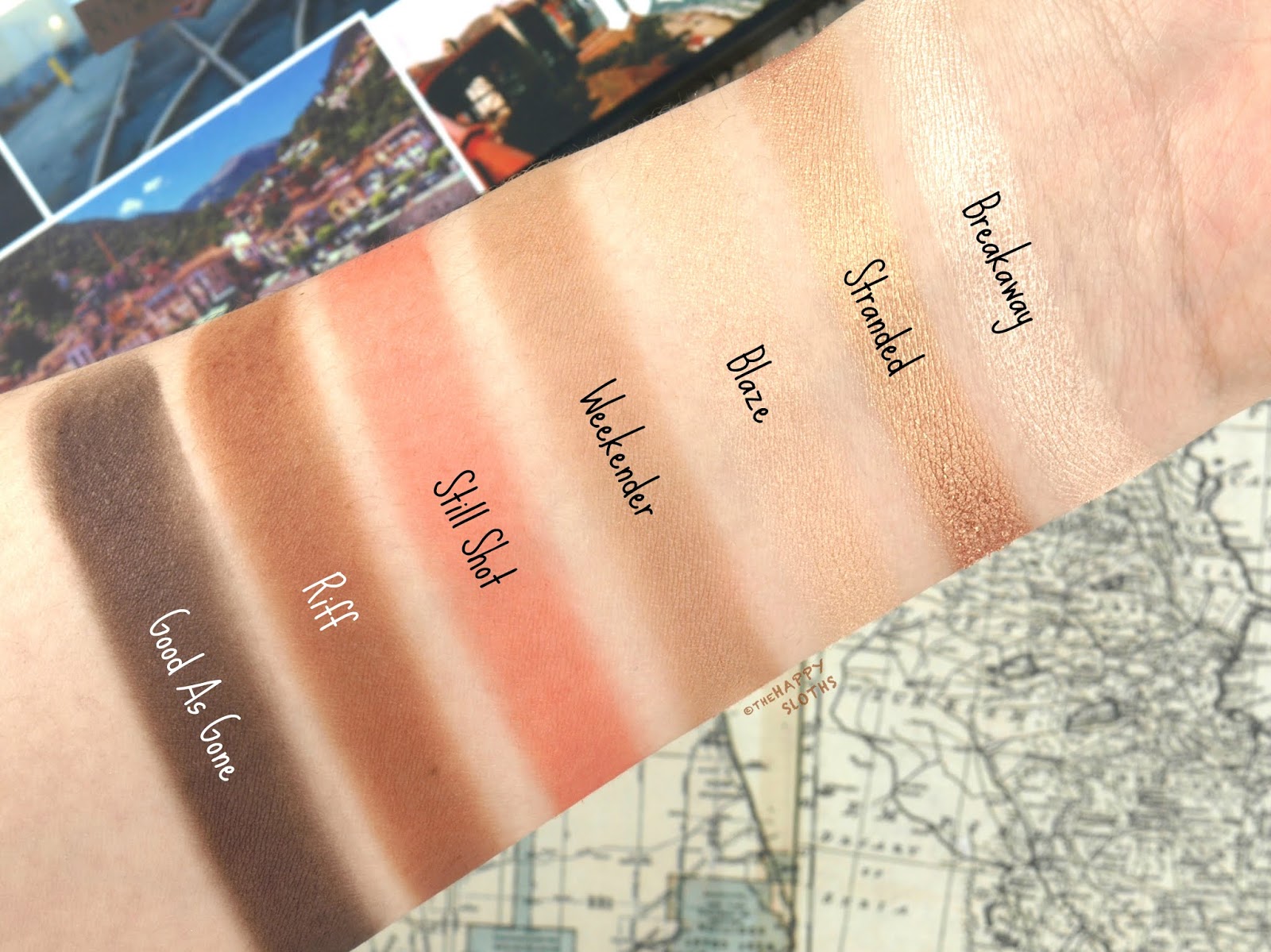 Urban Decay | Born to Run Palette: Review and Swatches