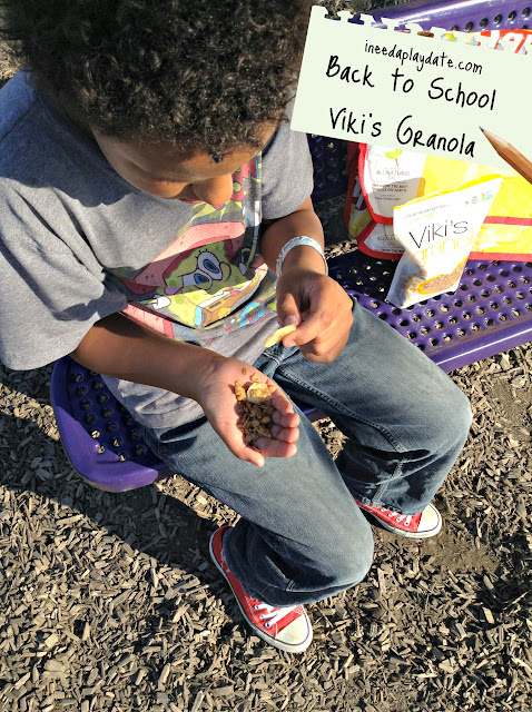 Back to School with Viki's Granola #backtoschool