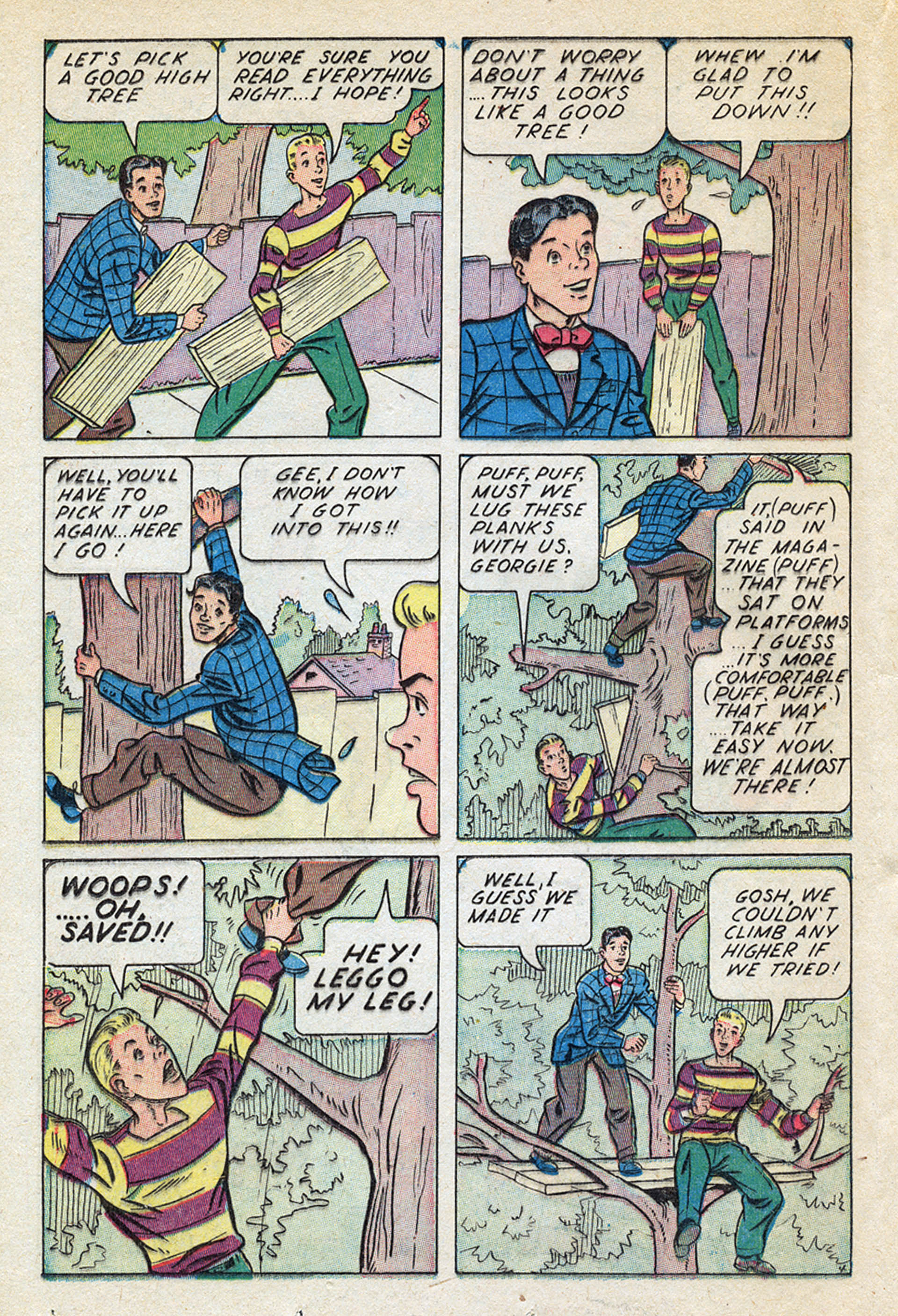 Read online Georgie Comics (1945) comic -  Issue #4 - 30