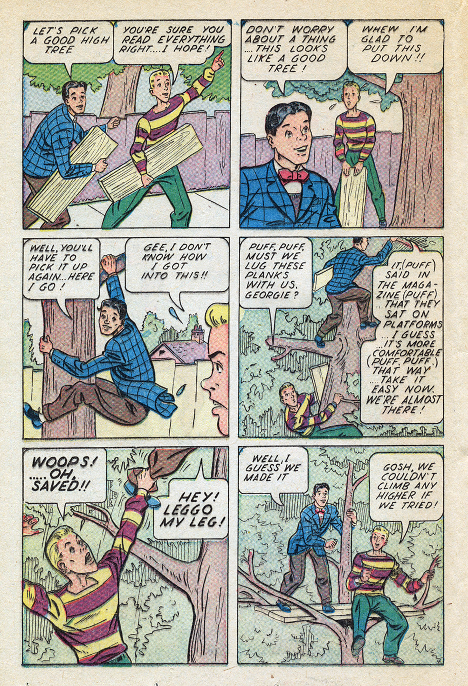 Read online Georgie Comics (1945) comic -  Issue #4 - 30