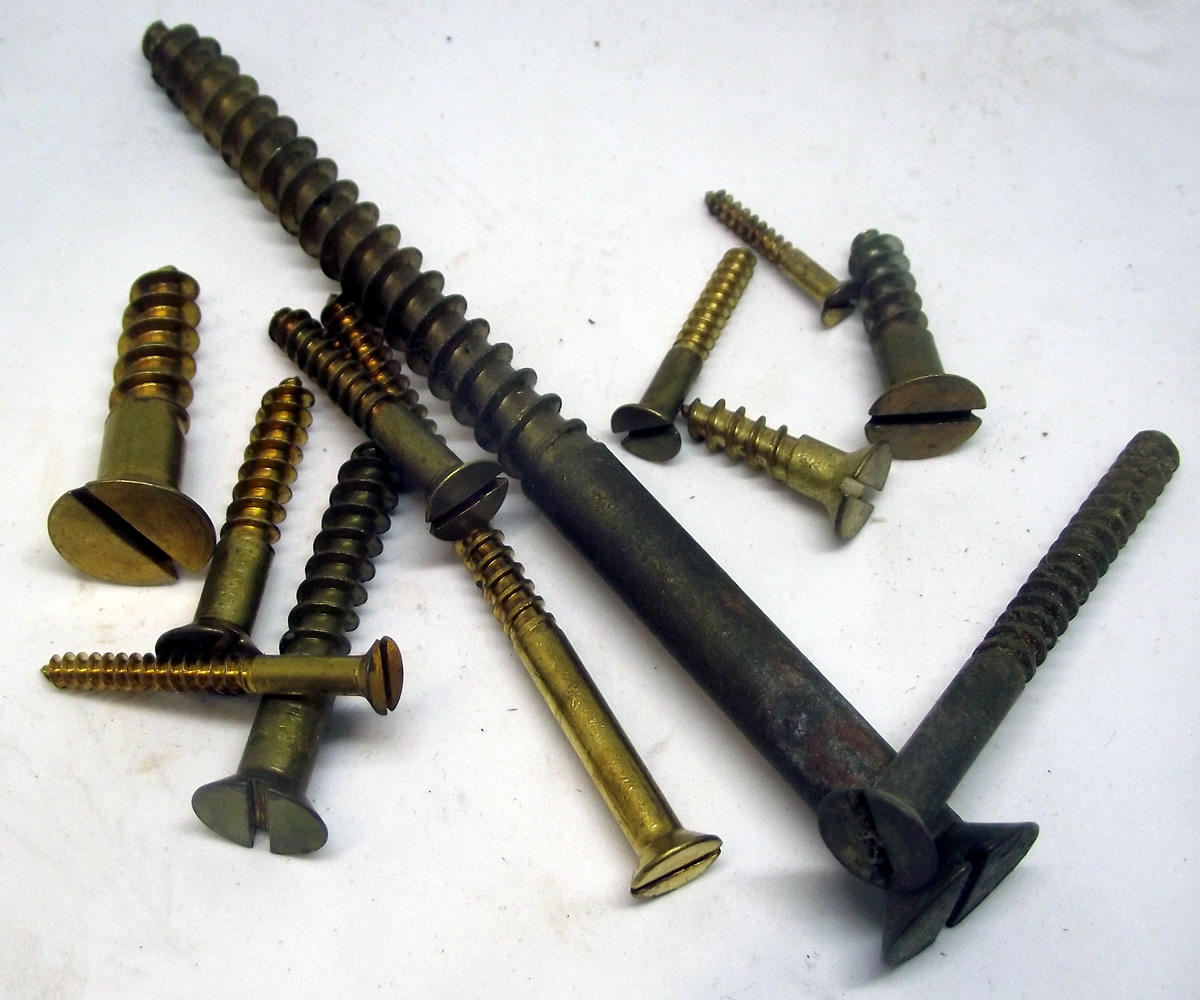 David Barron Furniture Fine Quality Slotted Screws