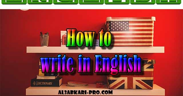 How to write in English PDF
