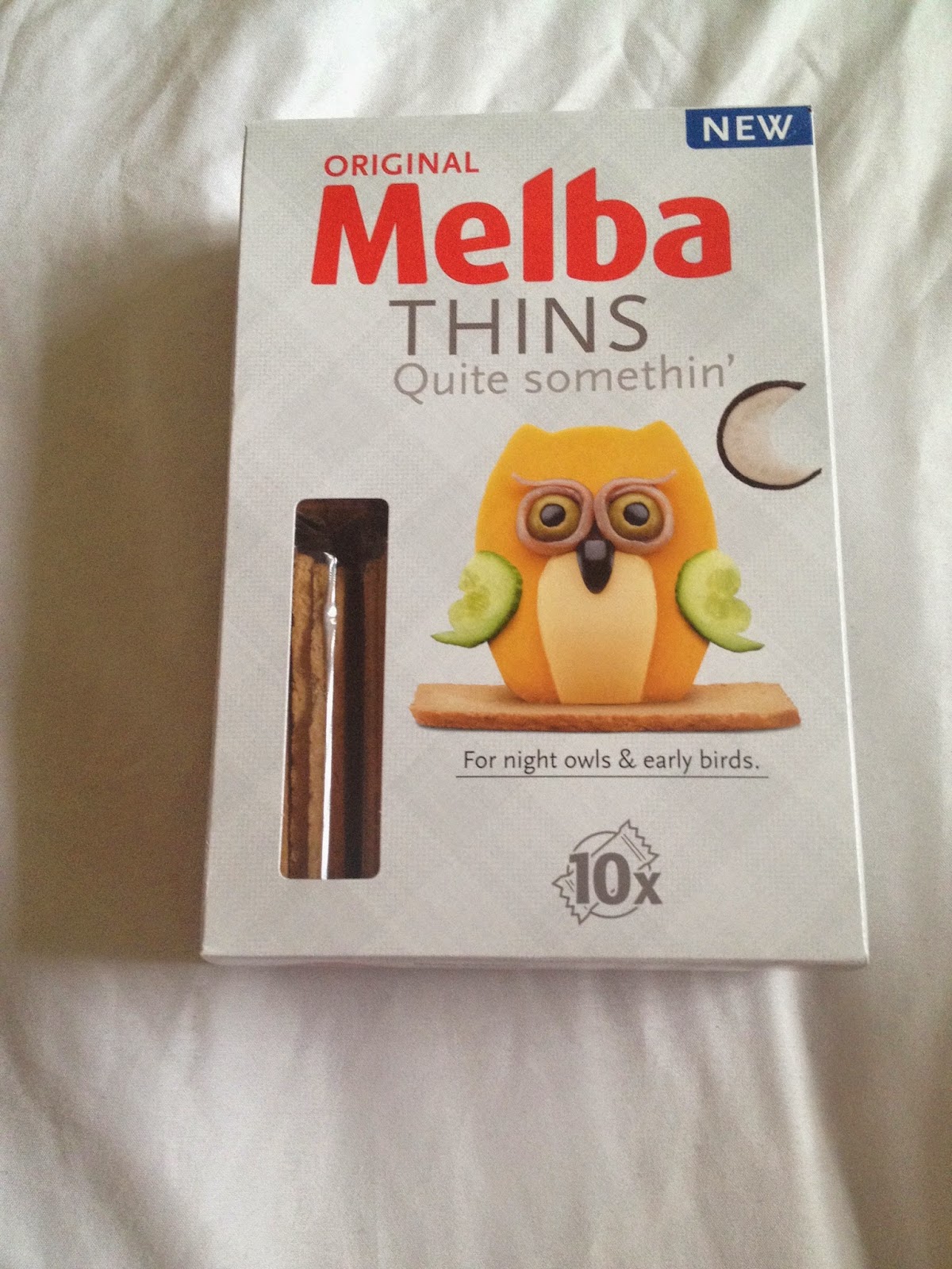 box of melba thins 