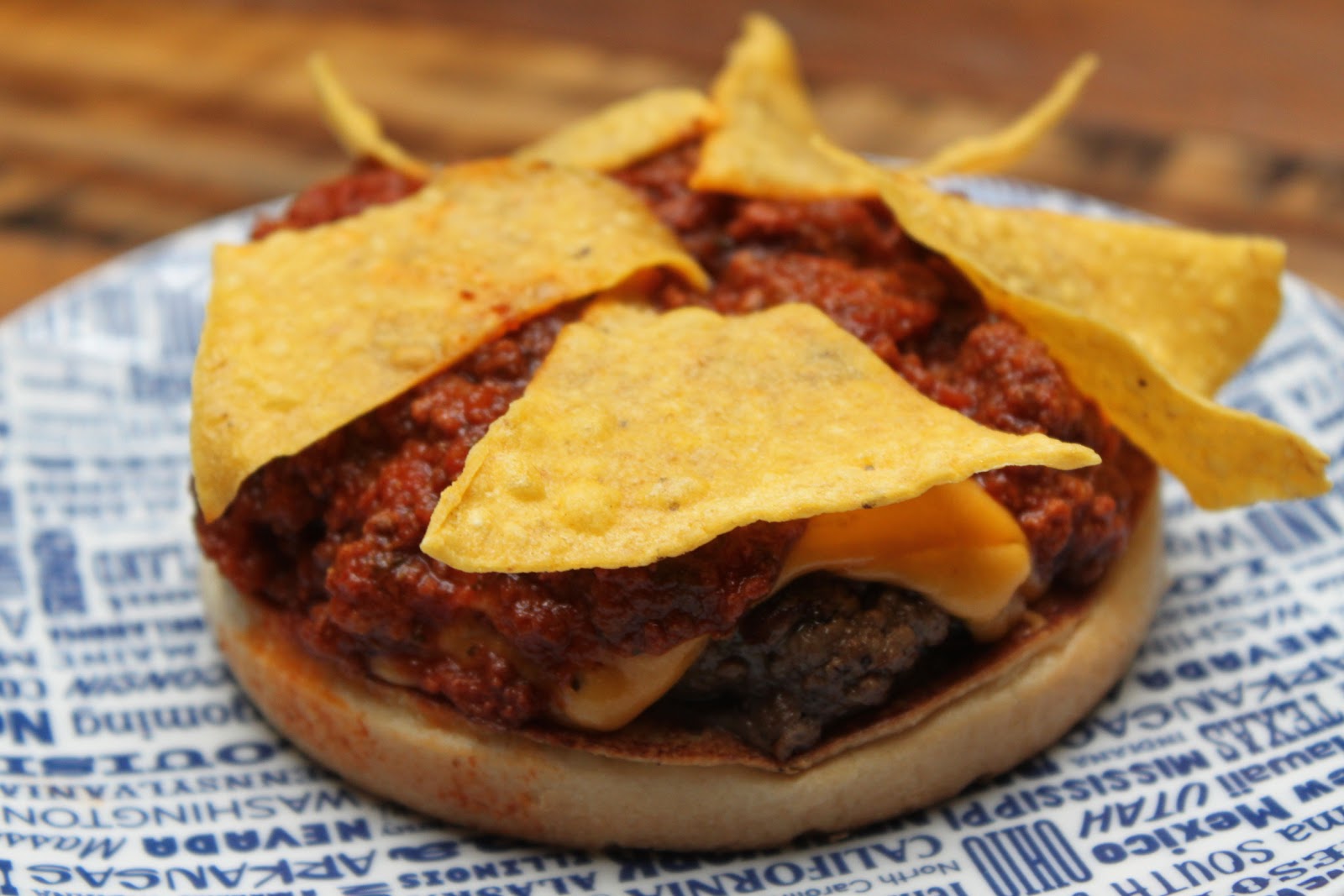 hawk krall The Burger Map Texas Chili Burger